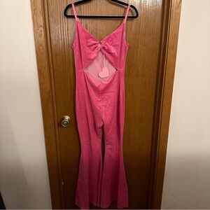 NWT Sugar Thrills Velour Barbie Jumpsuit